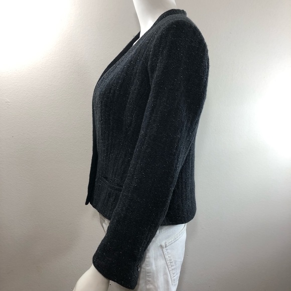 ISABEL MARANT Ito Woven Tweed Cotton Linen Jacket - Picture 5 of 8